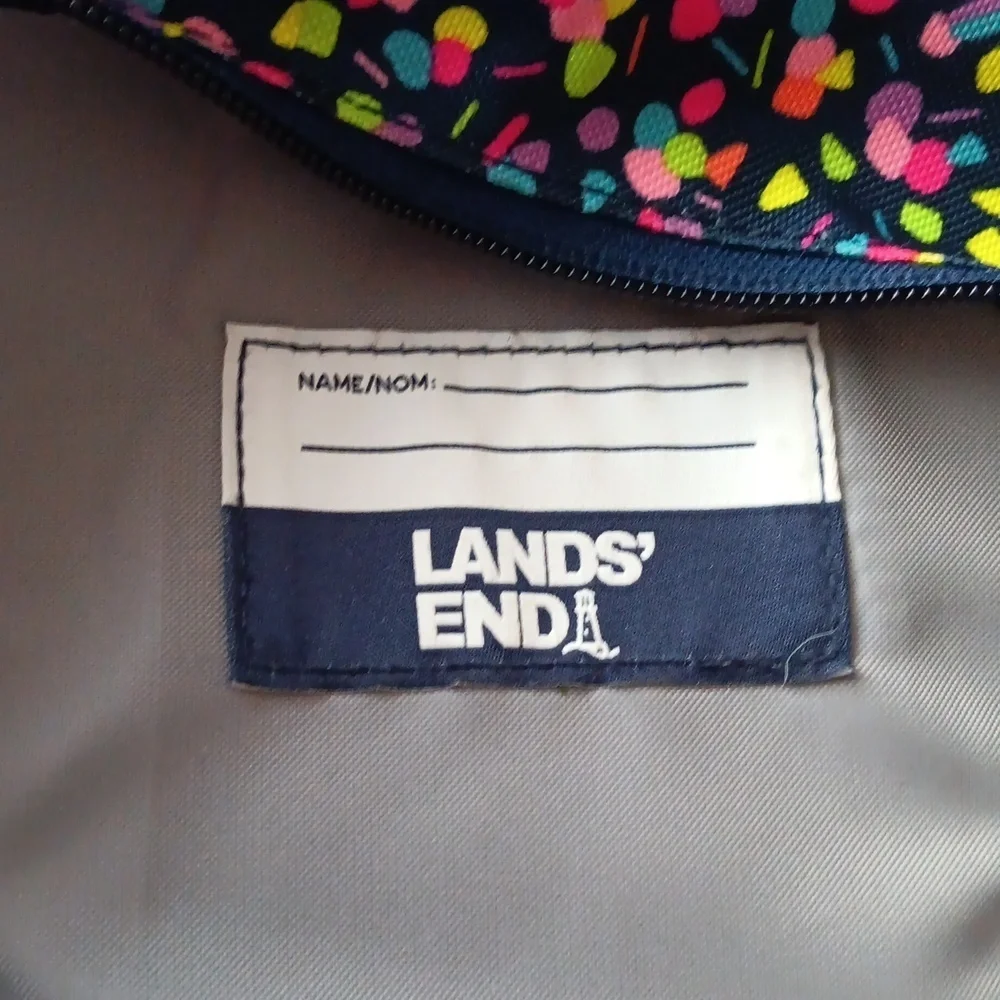 Lands End Colorful Classmate Backpack